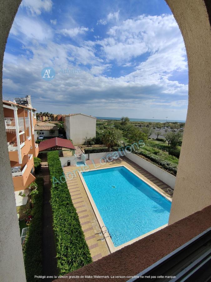 Ferienwohnung Richelieu - Rochelongue - Bord De Mer - Primavera - Parking Agde Exterior foto